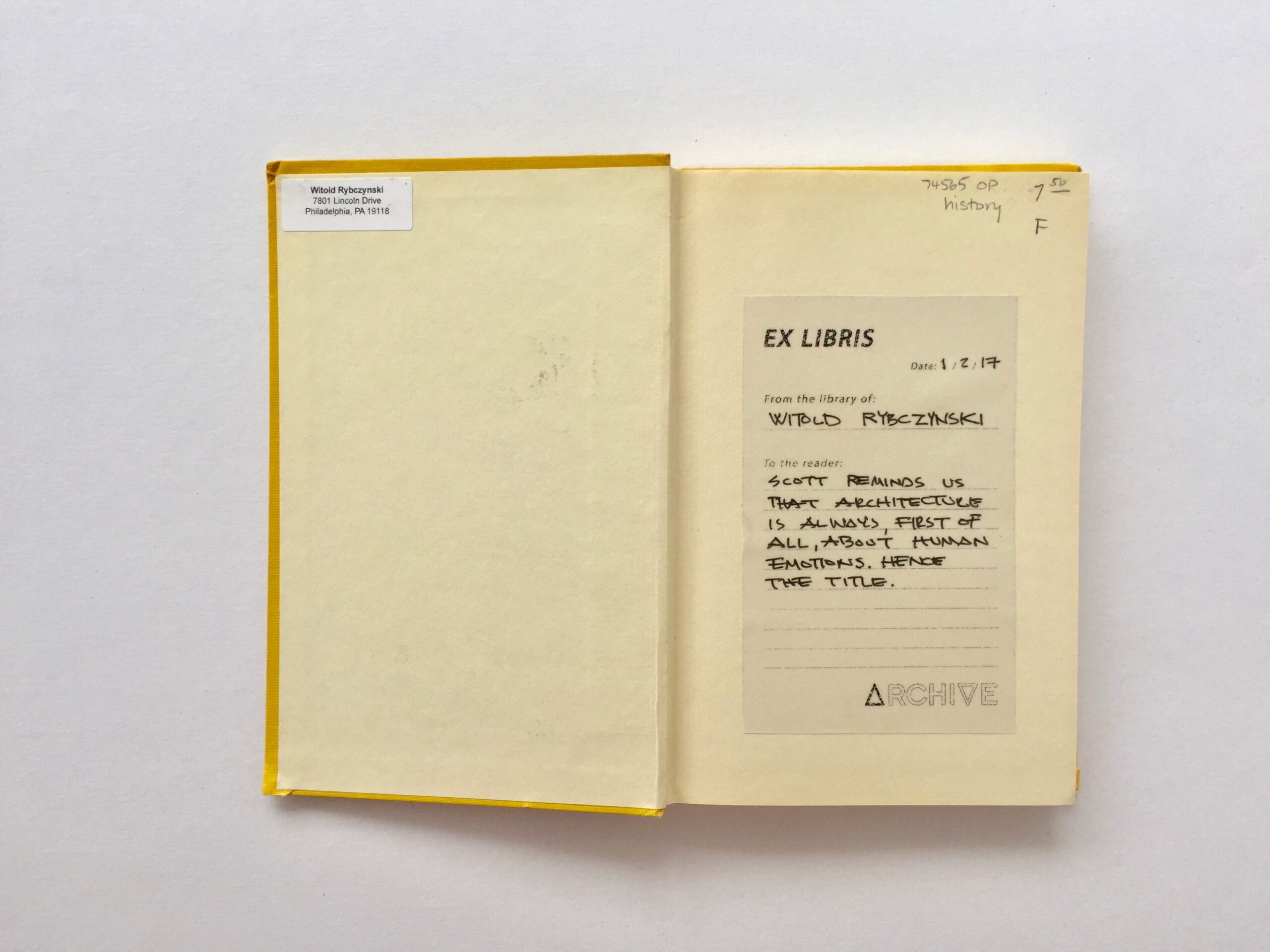 Witold Rybczynski - Image 3